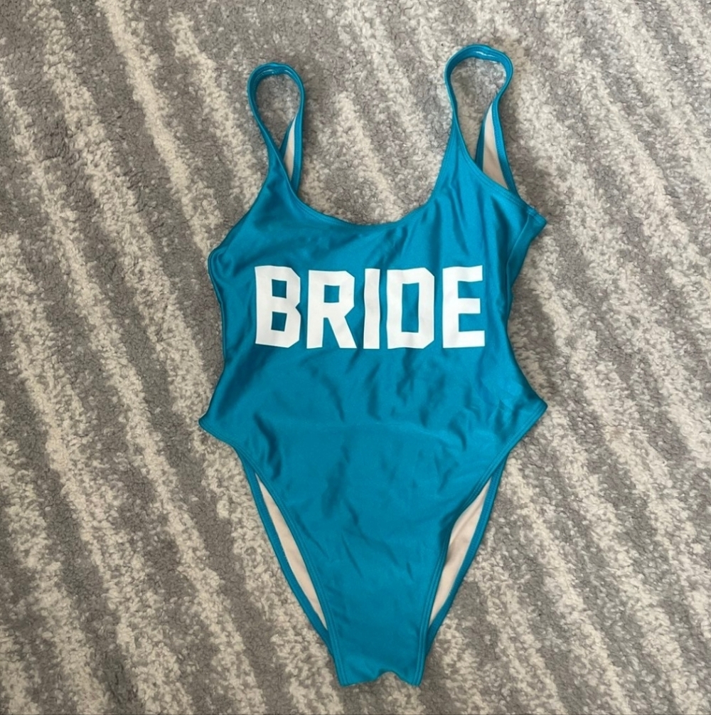 'Bride' One-Piece Swimsuit